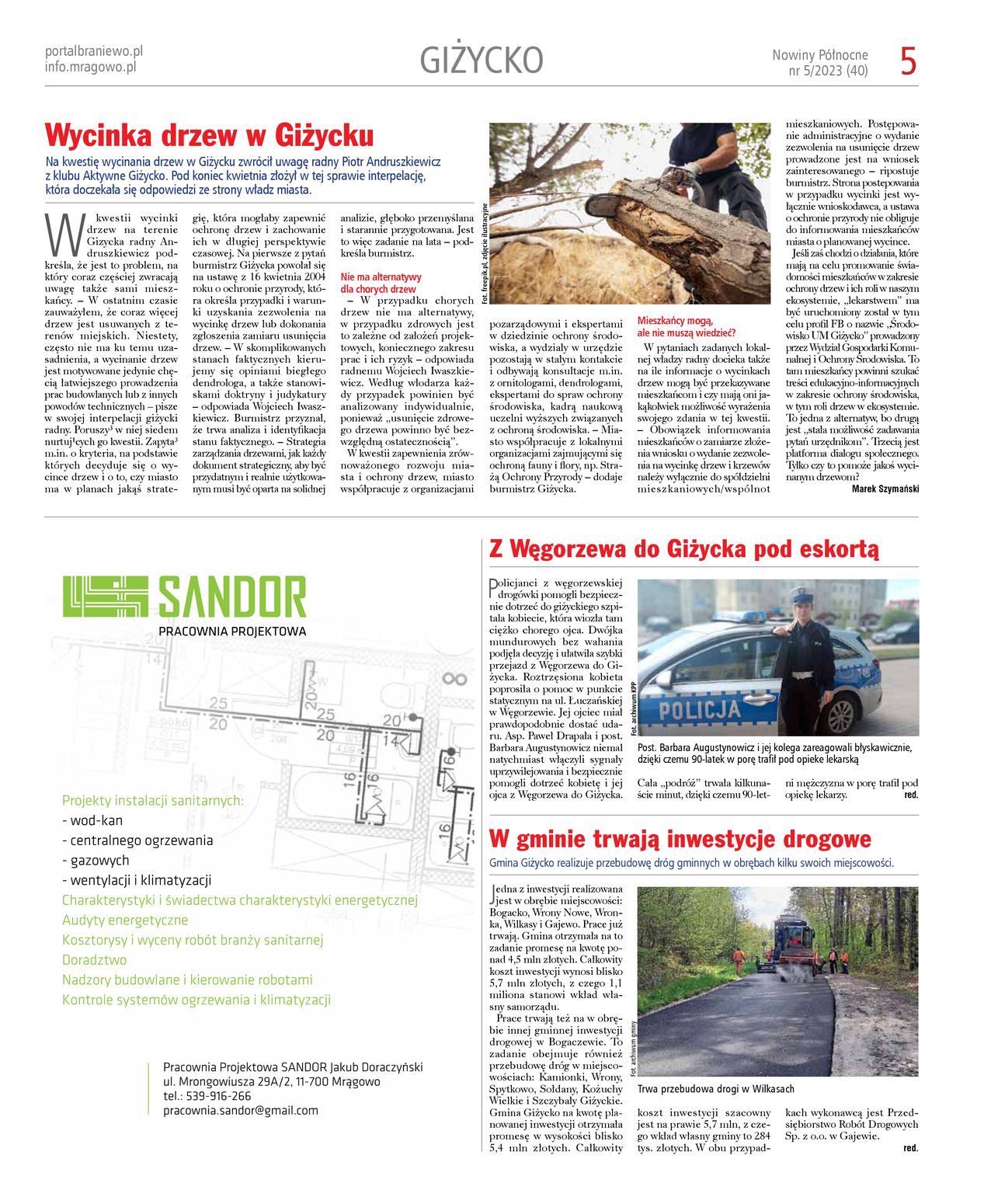 Nowiny Północne, 2023/05 - strona 5