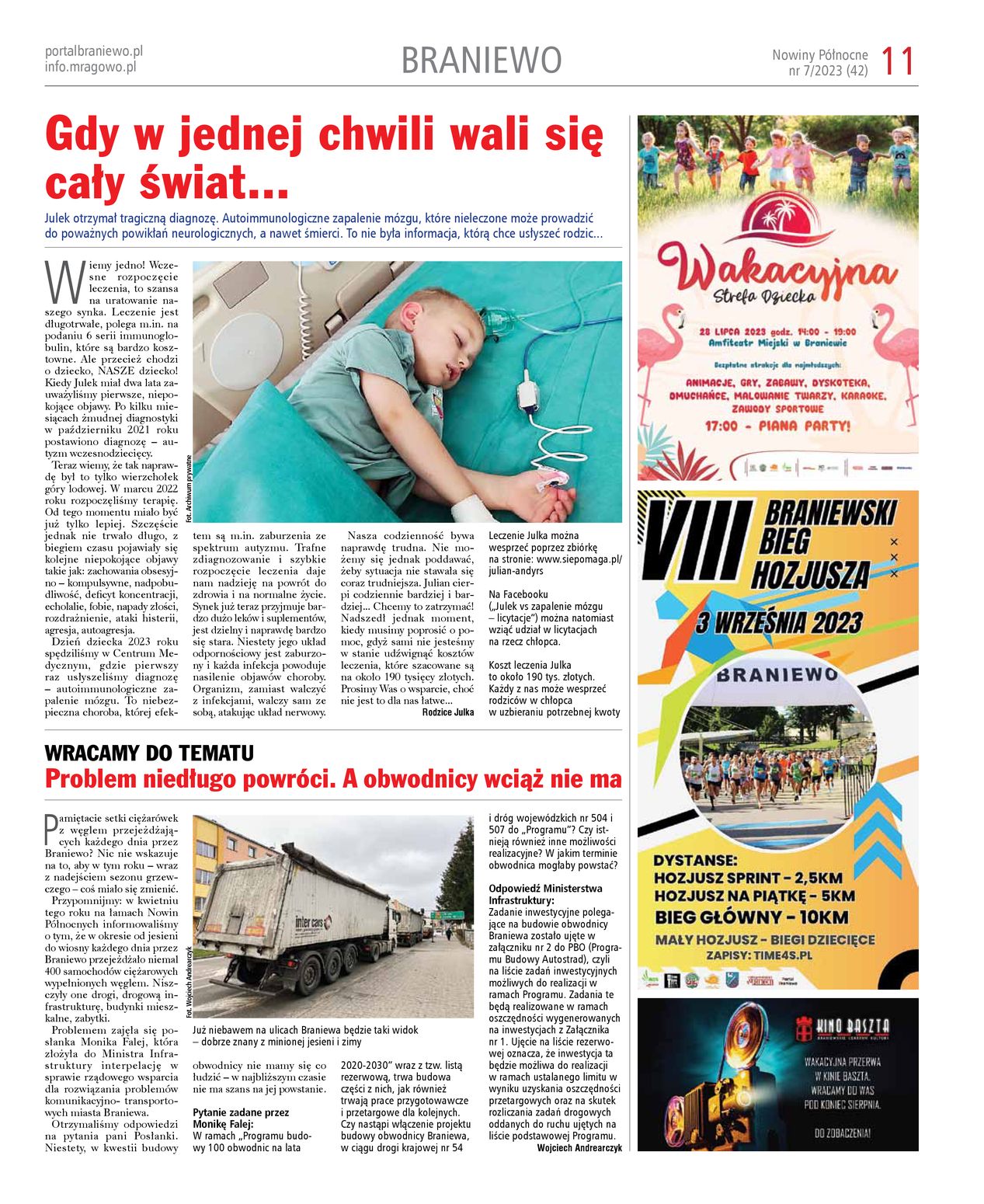 Nowiny Północne, 2023/07 - strona 11
