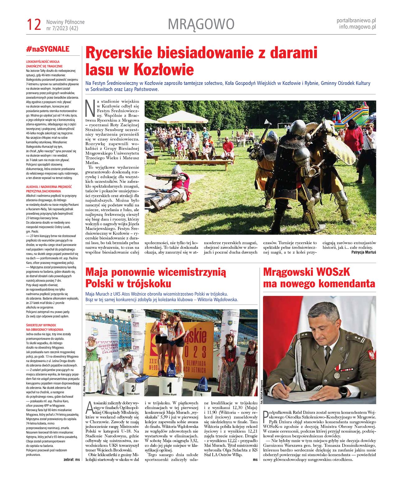 Nowiny Północne, 2023/07 - strona 12