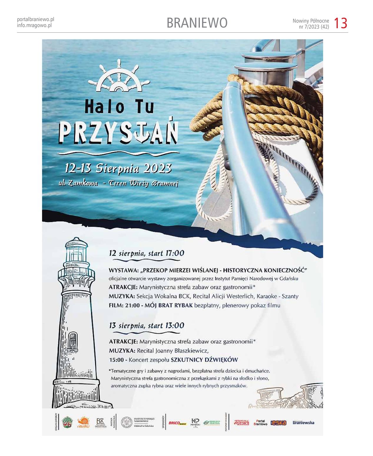 Nowiny Północne, 2023/07 - strona 13