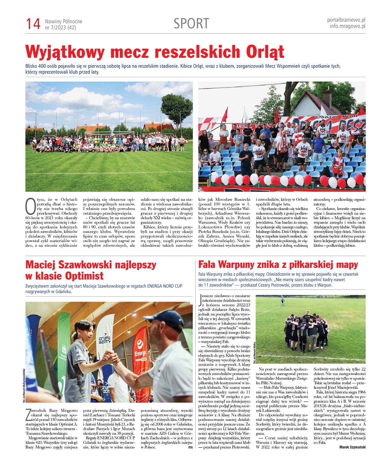 Nowiny Północne, 2023/07 - strona 14