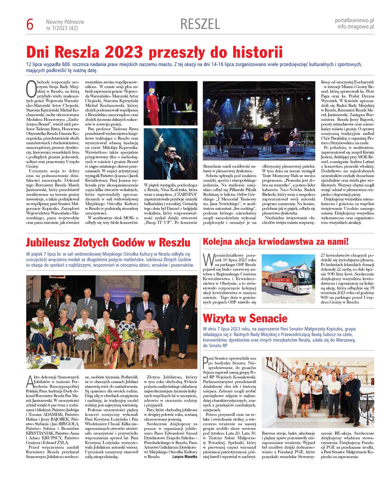 Nowiny Północne, 2023/07 - strona 6