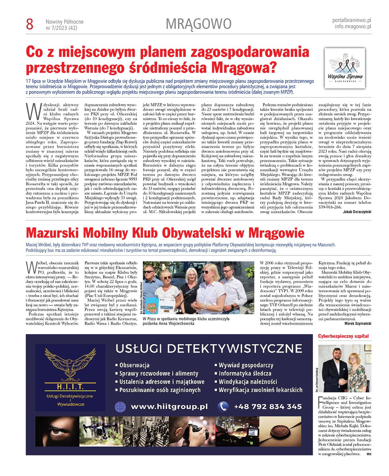 Nowiny Północne, 2023/07 - strona 8
