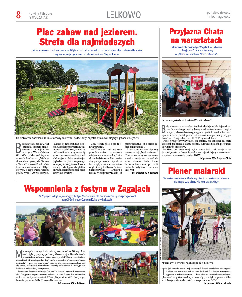 Nowiny Północne, 2023/08 - strona 8