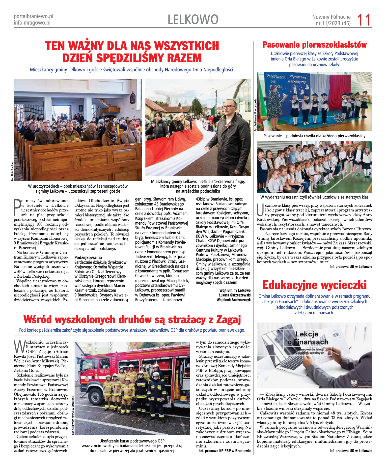 Nowiny Północne, 2023/11 - strona 11
