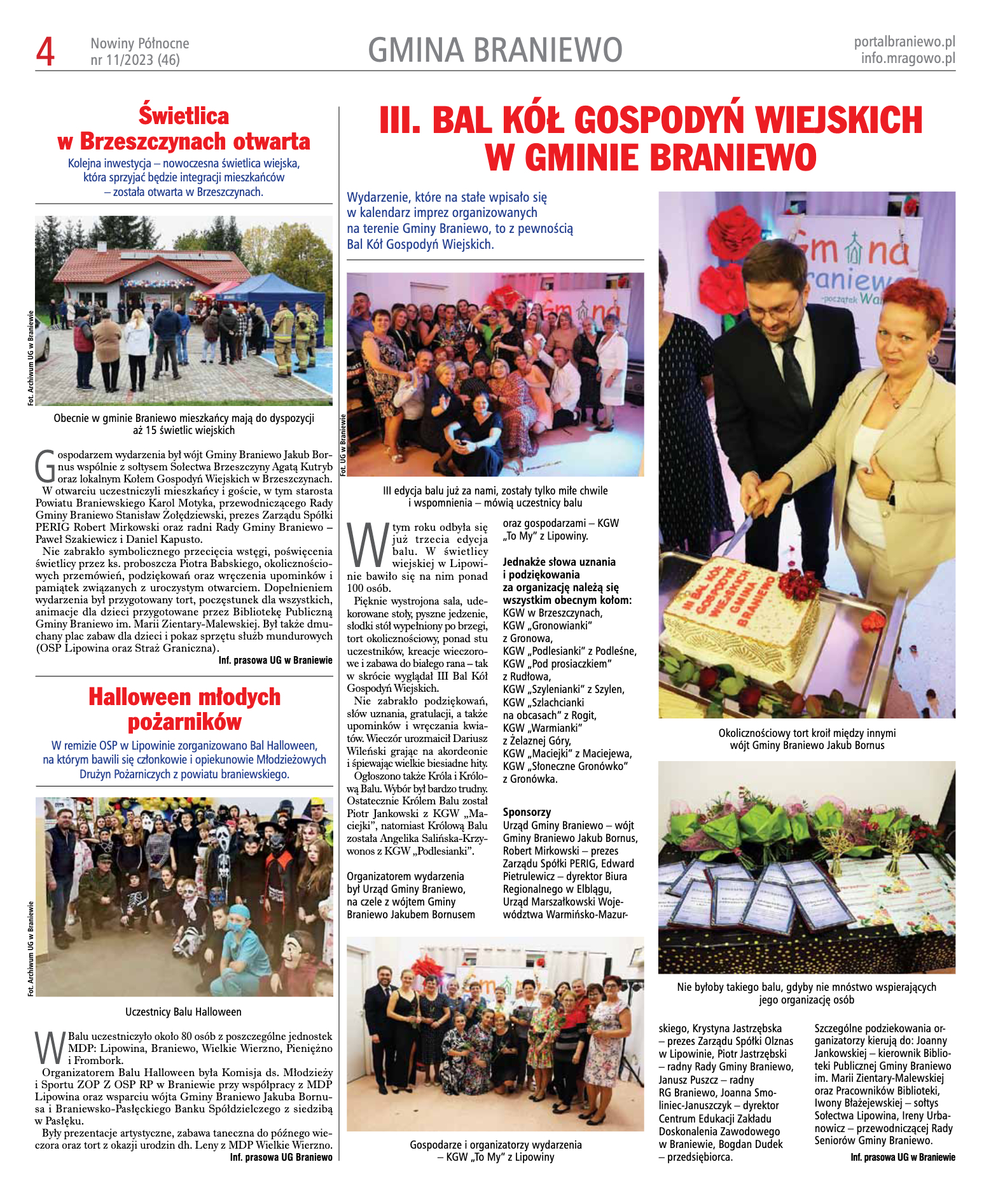Nowiny Północne, 2023/11 - strona 4