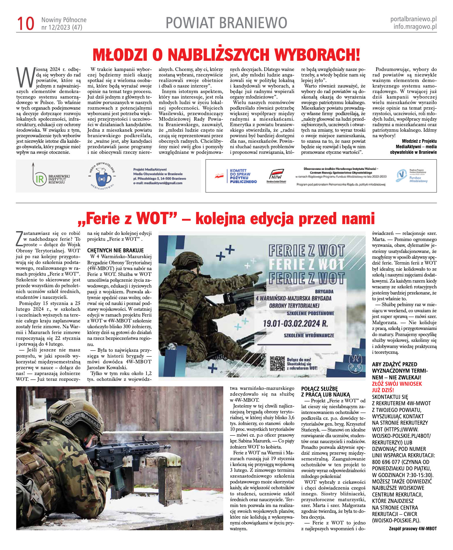 Nowiny Północne, 2023/12 - strona 10