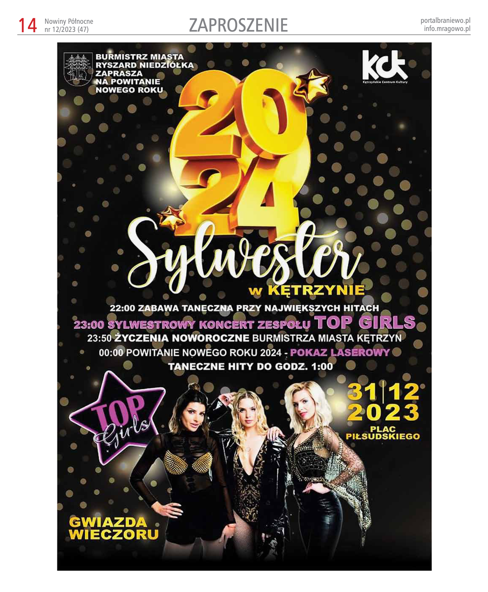 Nowiny Północne, 2023/12 - strona 14
