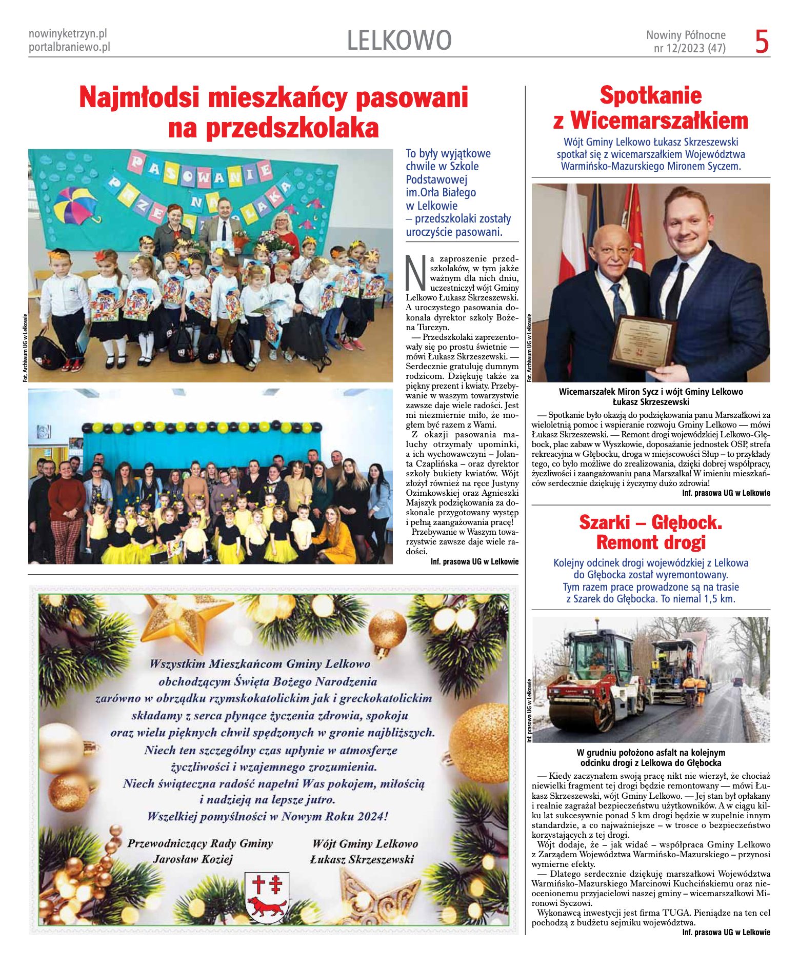 Nowiny Północne, 2023/12 - strona 5