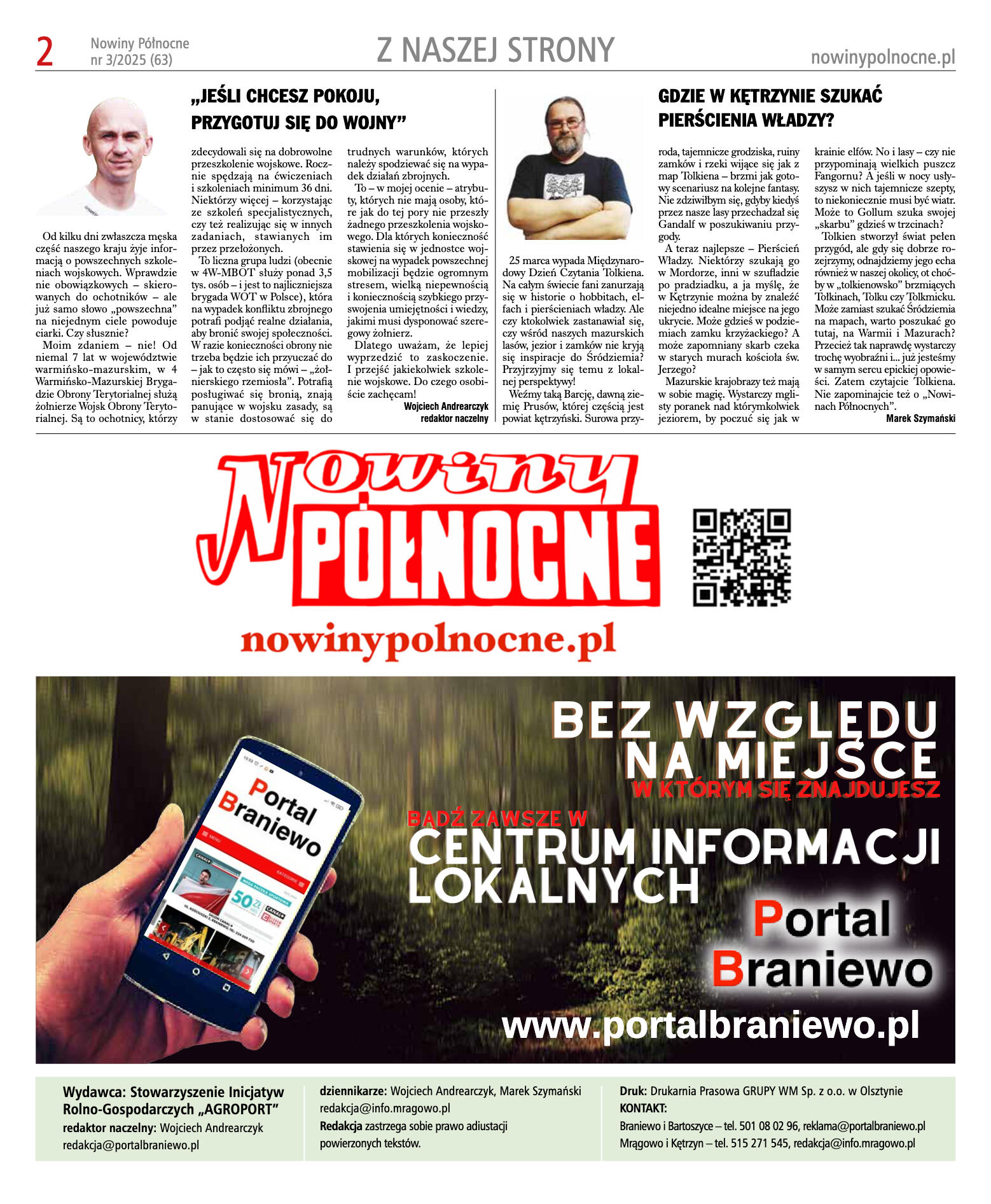 Nowiny Północne, 2025/03 - strona 2