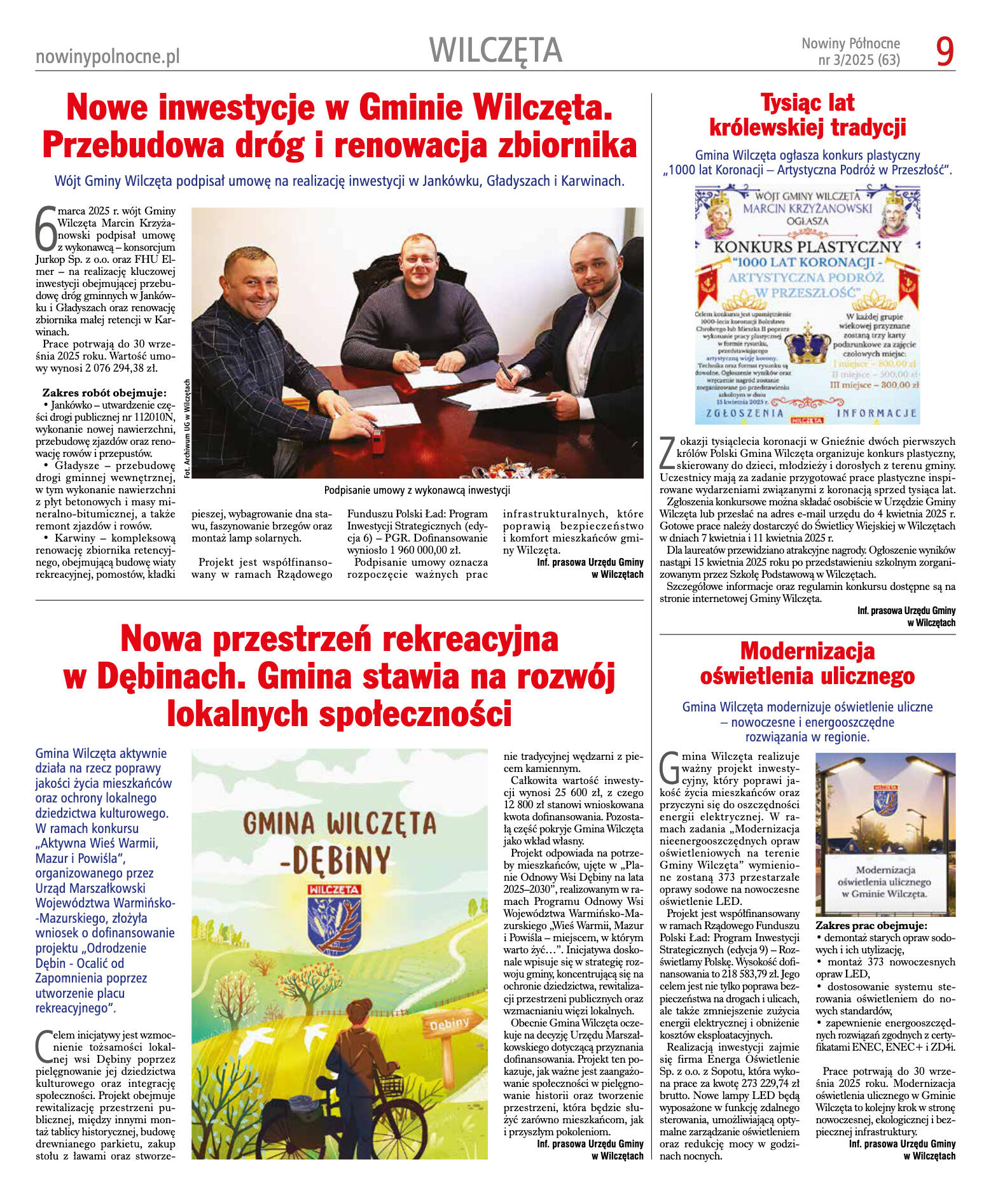 Nowiny Północne, 2025/03 - strona 9