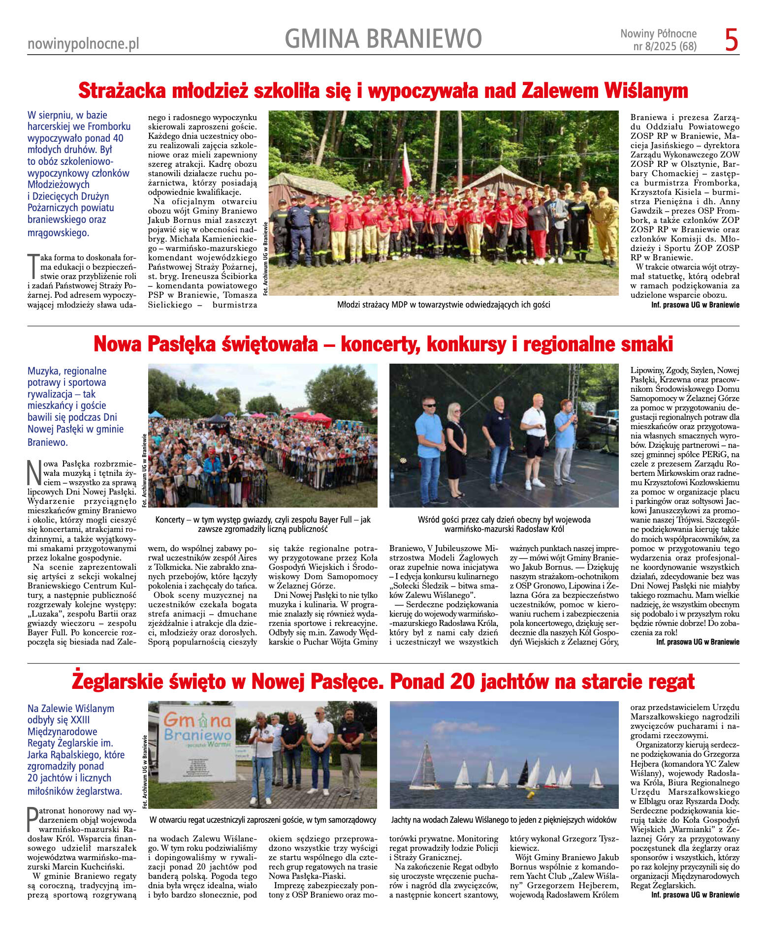 Nowiny Północne, 2025/08 - strona 5
