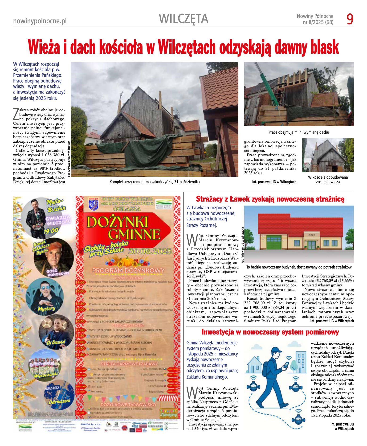 Nowiny Północne, 2025/08 - strona 9