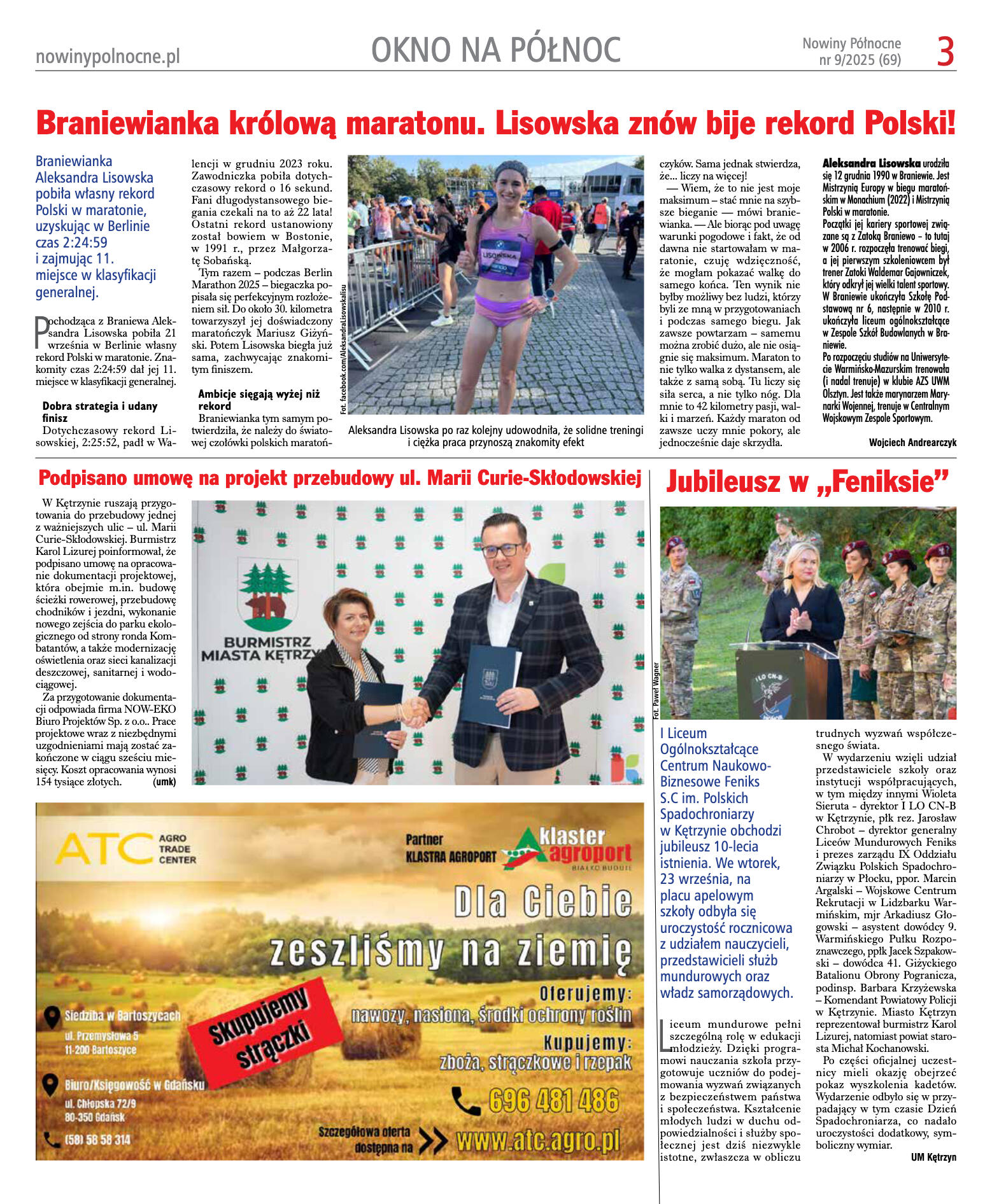 Nowiny Północne, 2025/09 - strona 3