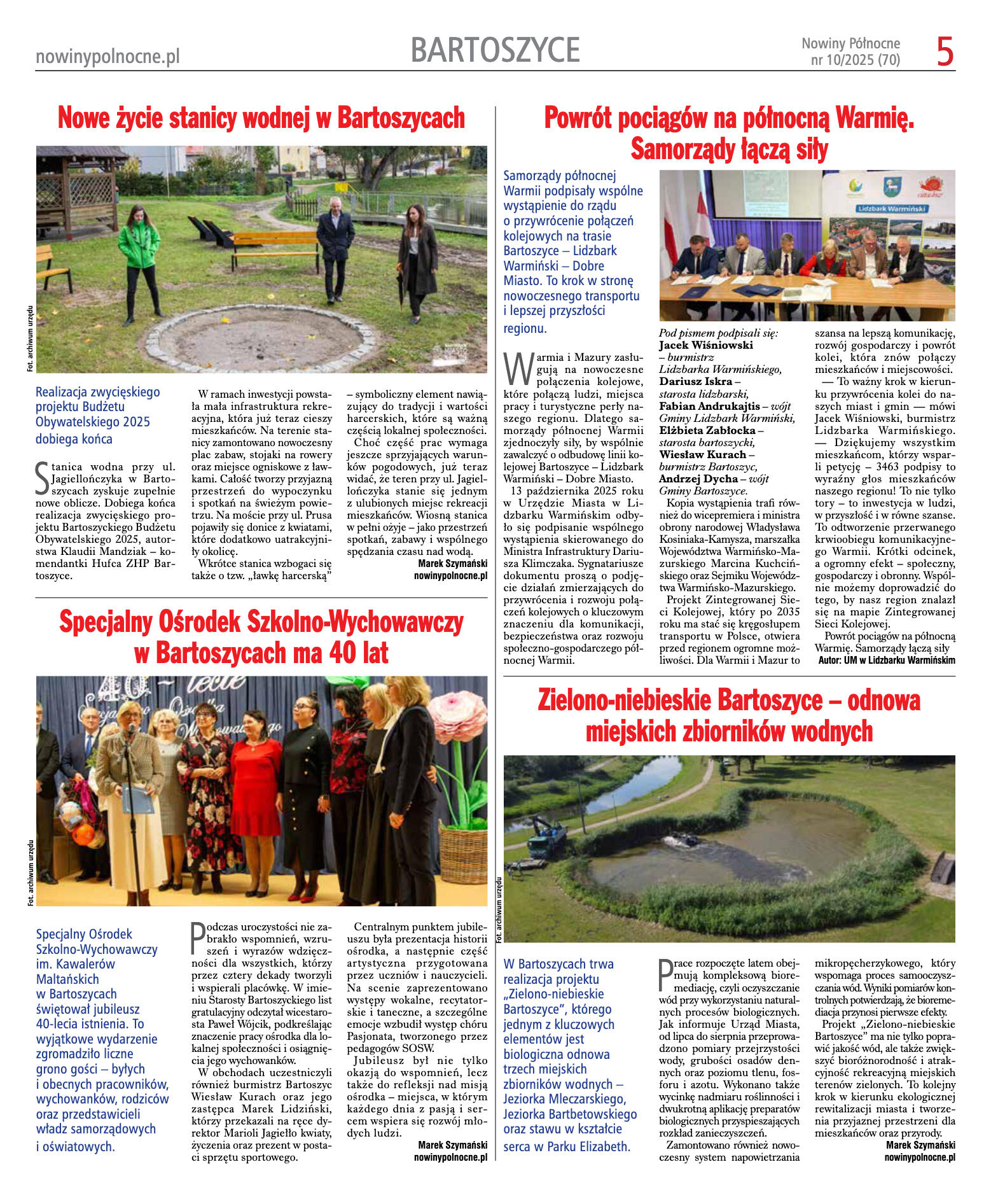 Nowiny Północne, 2025/10 - strona 5