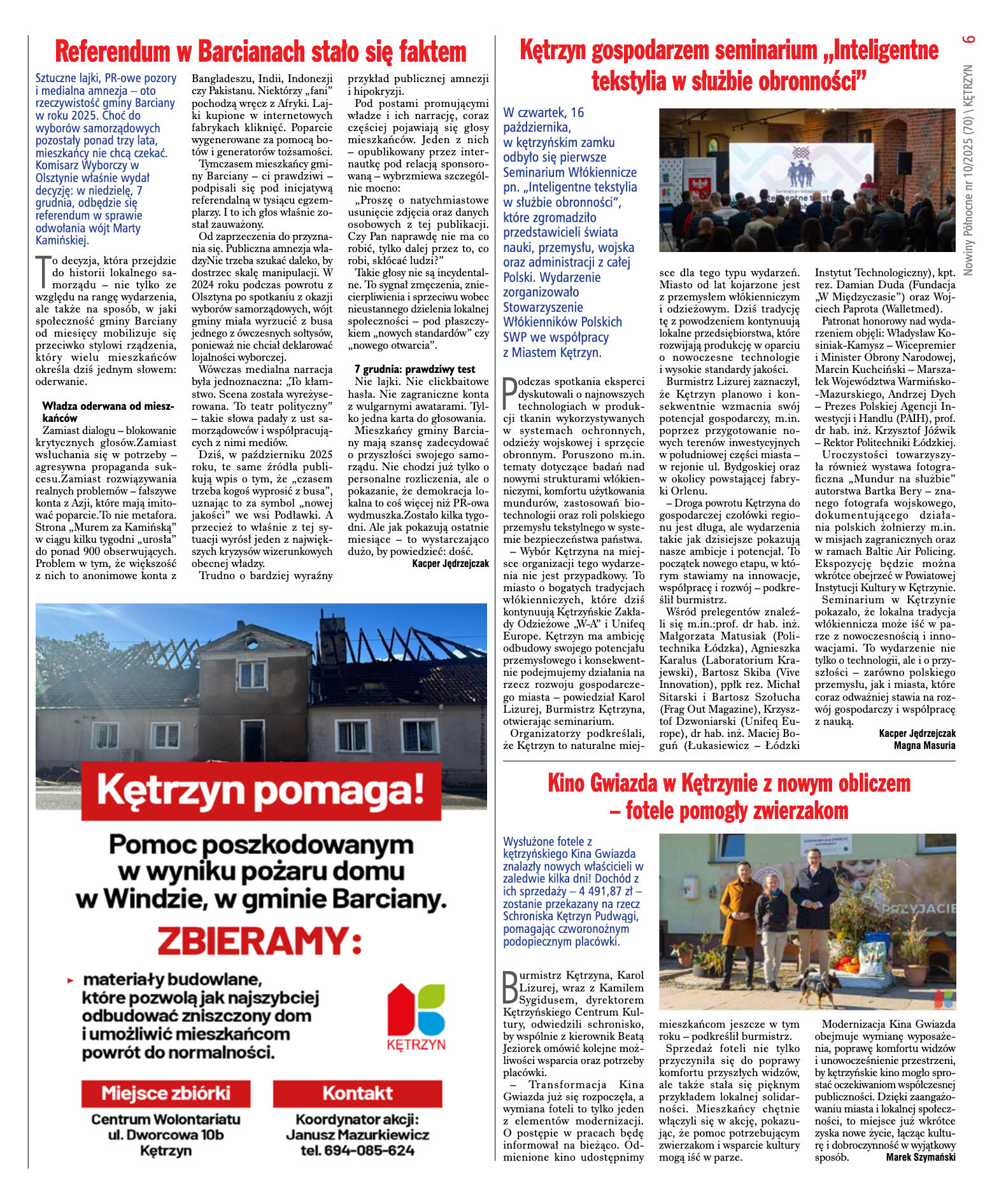 Nowiny Północne, 2025/10 - strona 6