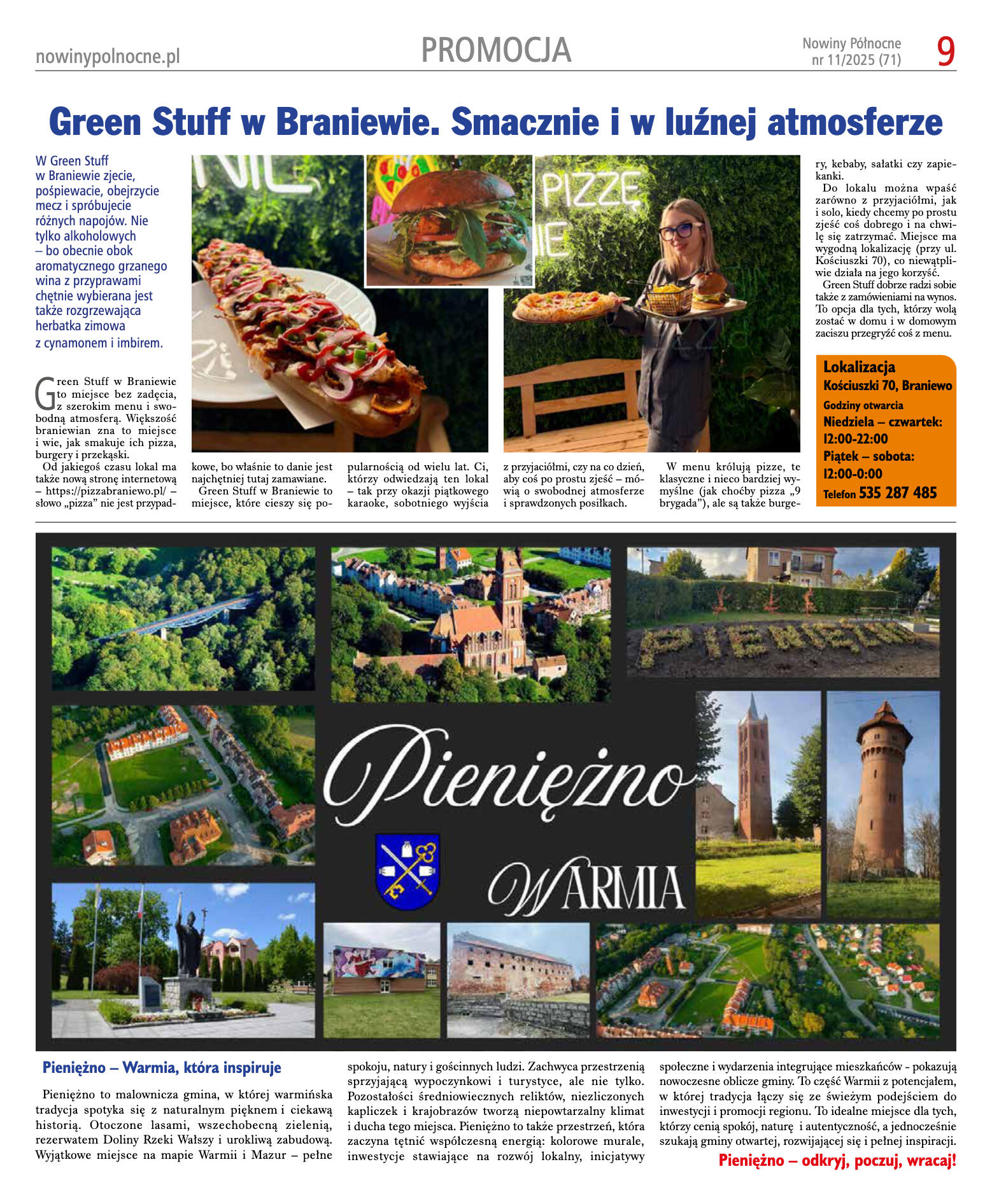 Nowiny Północne, 2025/11 - strona 9