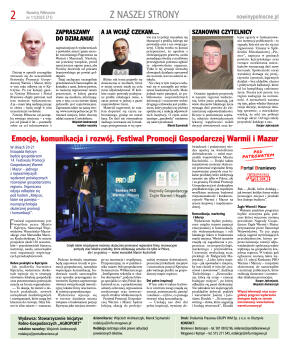 Nowiny Północne, 2025/11 - strona 2