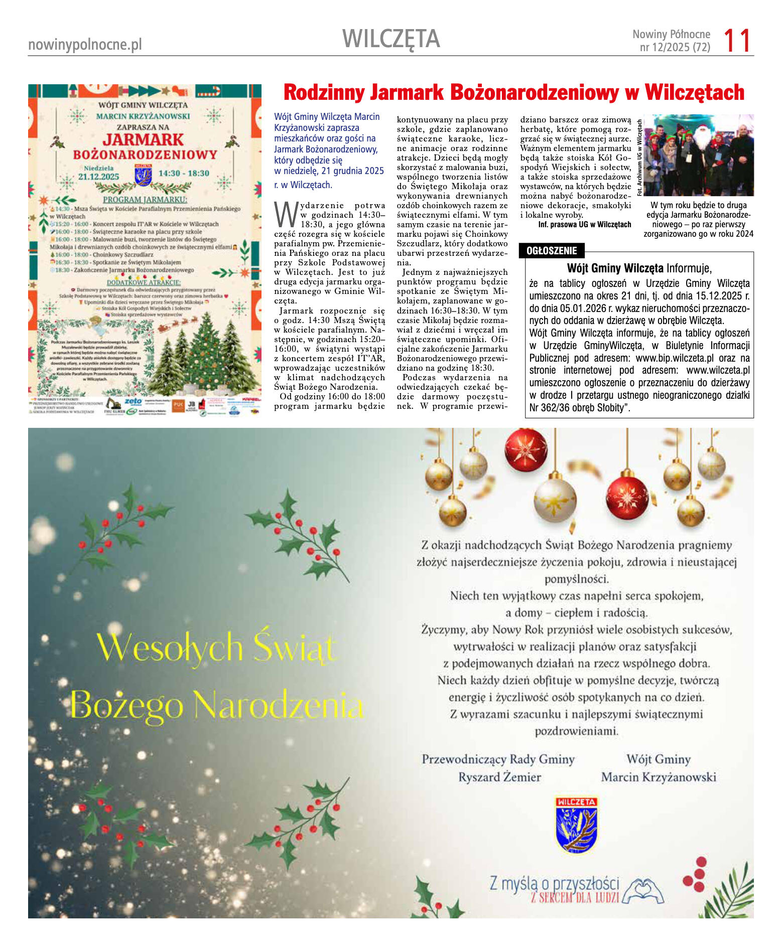 Nowiny Północne, 2025/12 - strona 11