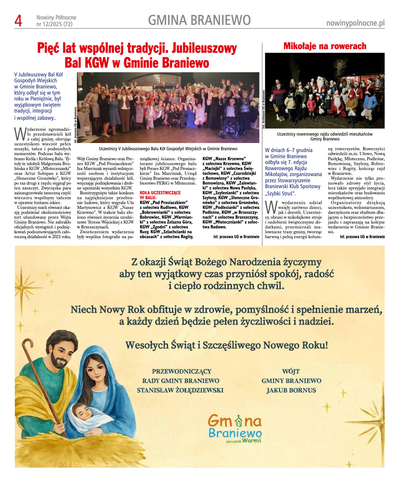 Nowiny Północne, 2025/12 - strona 4