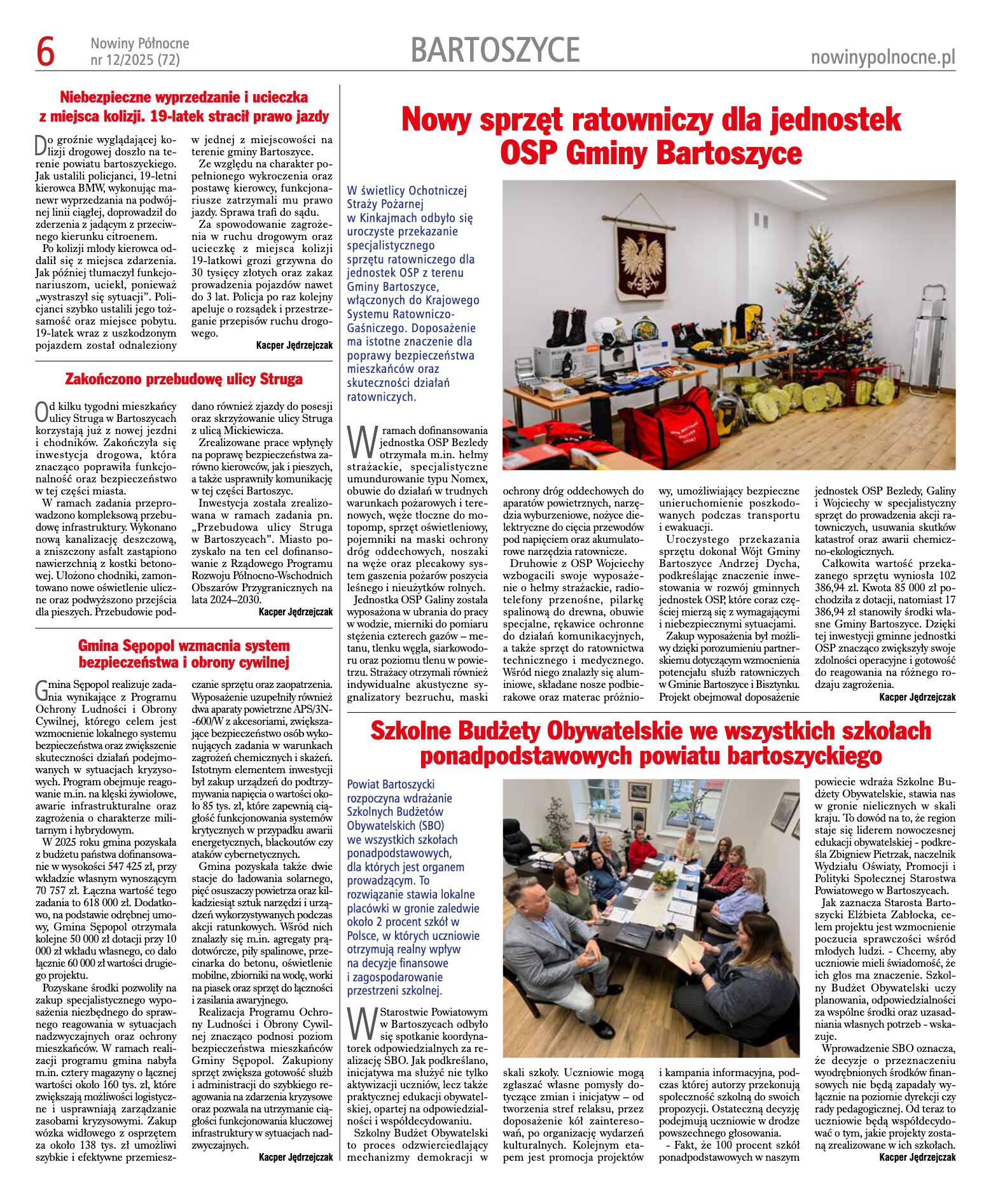 Nowiny Północne, 2025/12 - strona 6