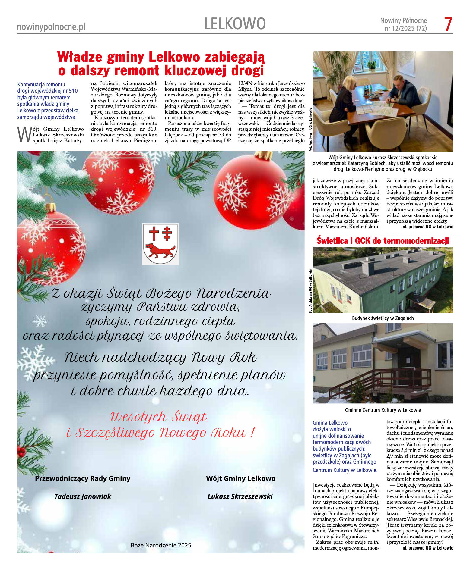 Nowiny Północne, 2025/12 - strona 7