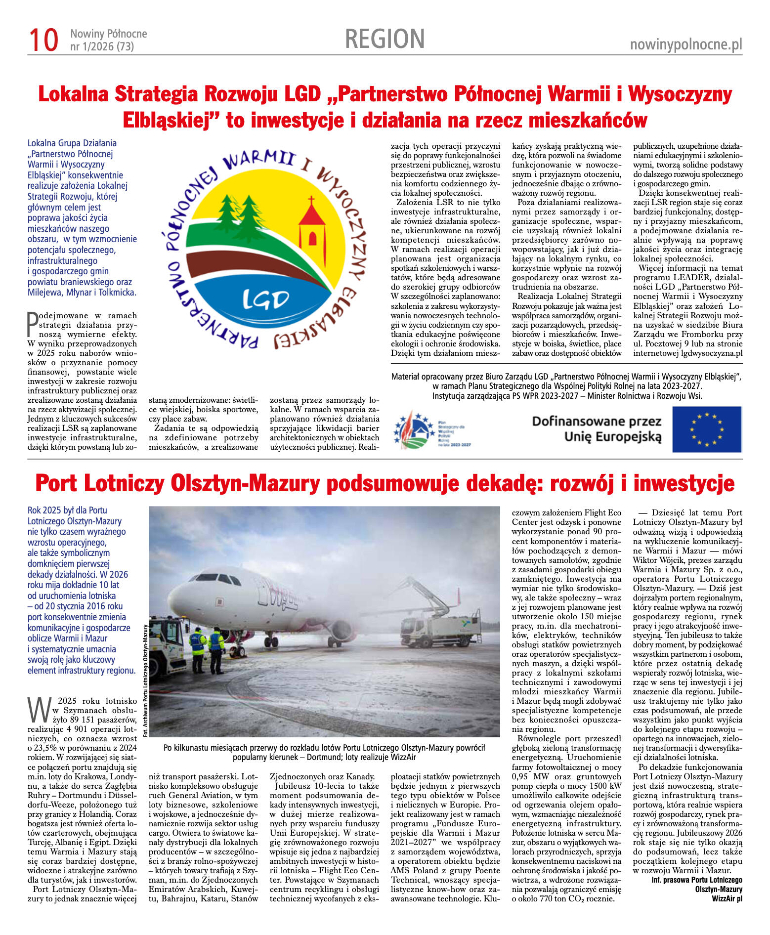 Nowiny Północne, 2026/01 - strona 10