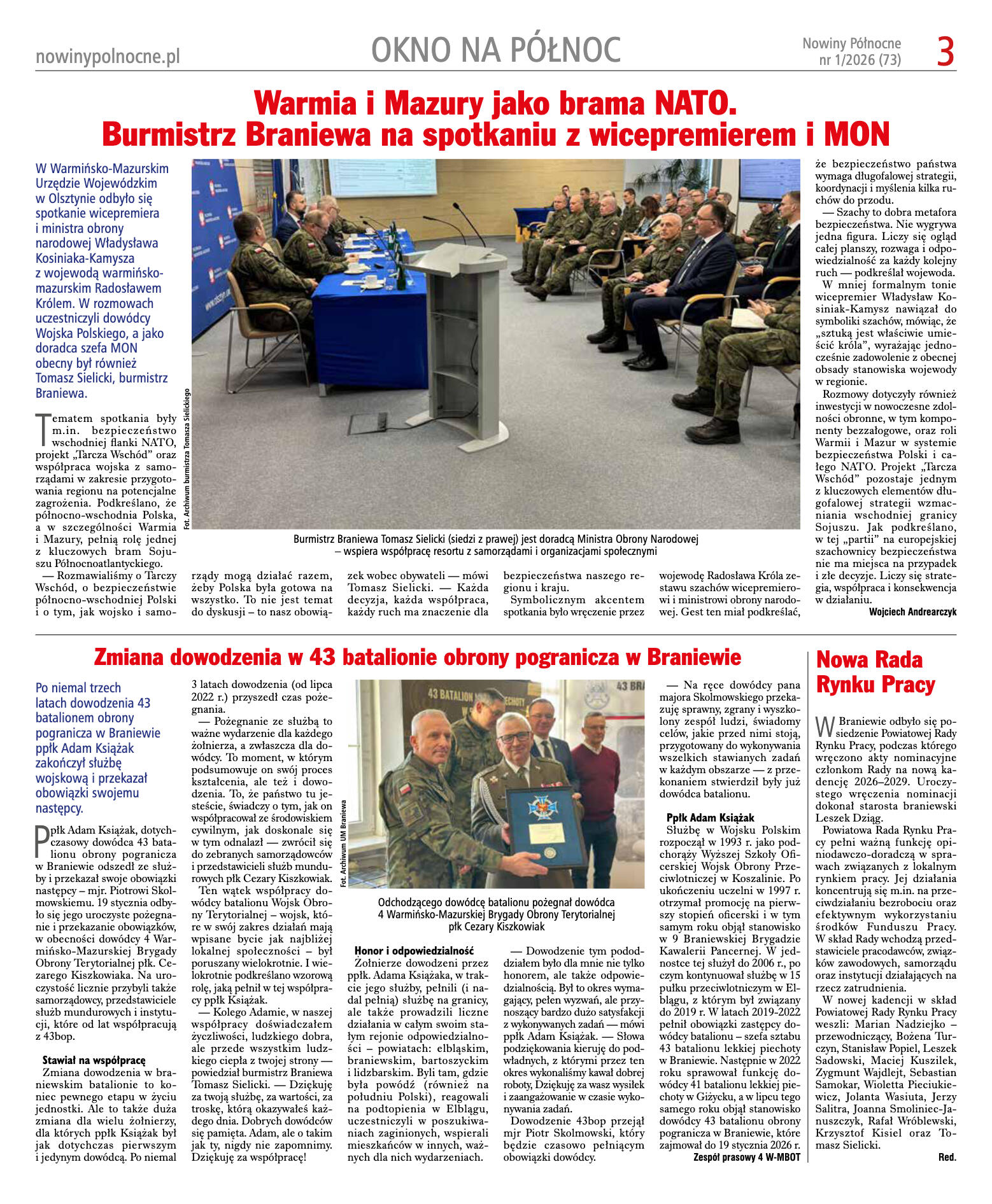 Nowiny Północne, 2026/01 - strona 3