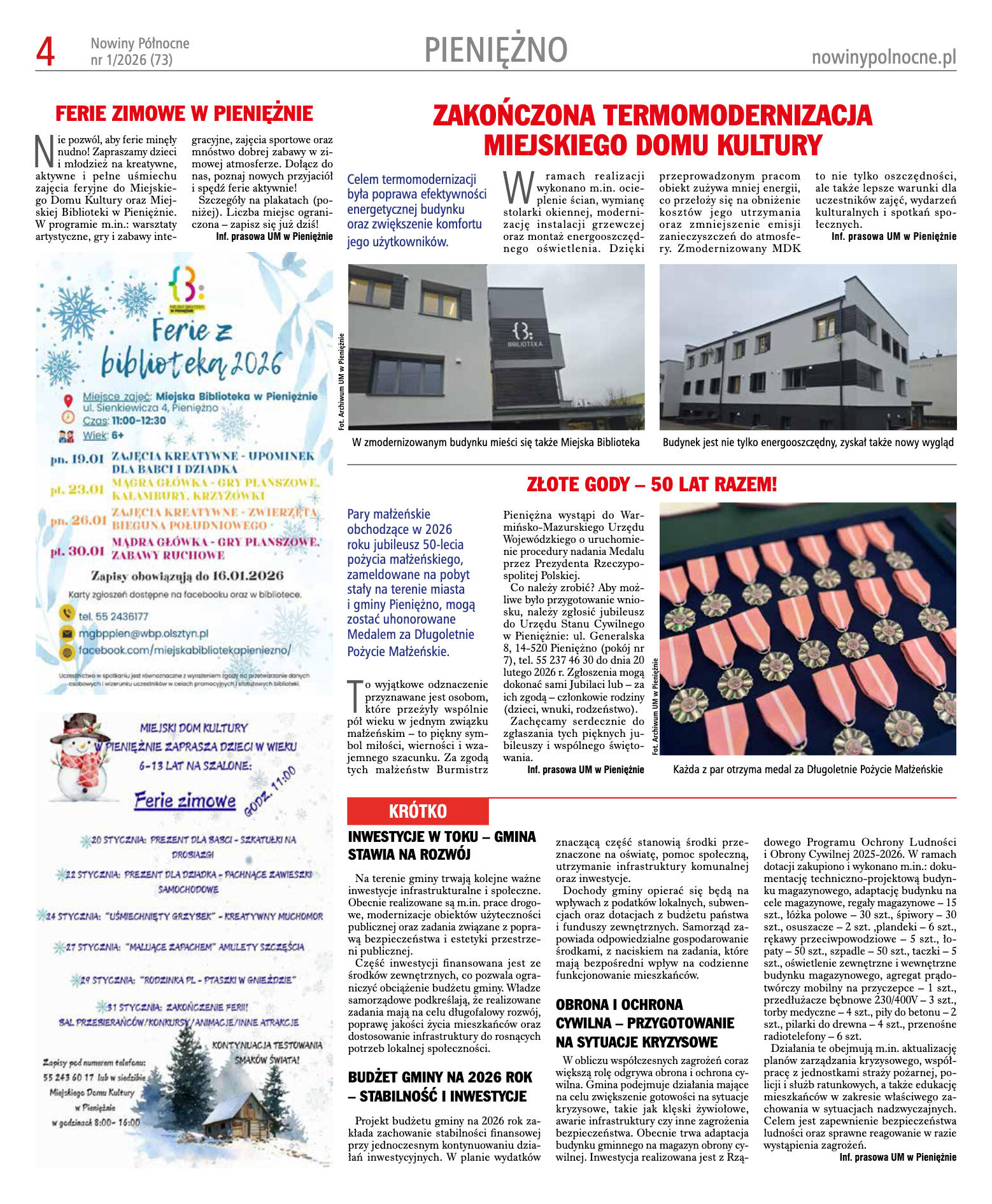 Nowiny Północne, 2026/01 - strona 4