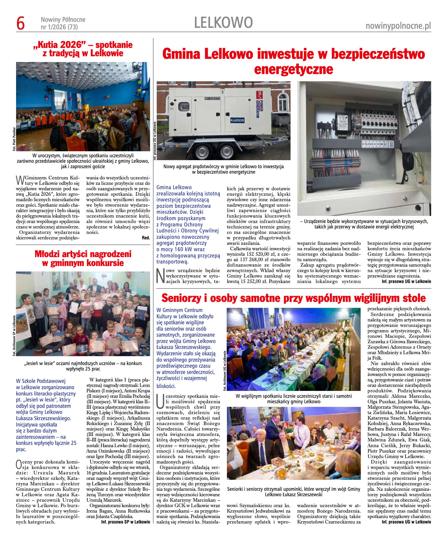 Nowiny Północne, 2026/01 - strona 6