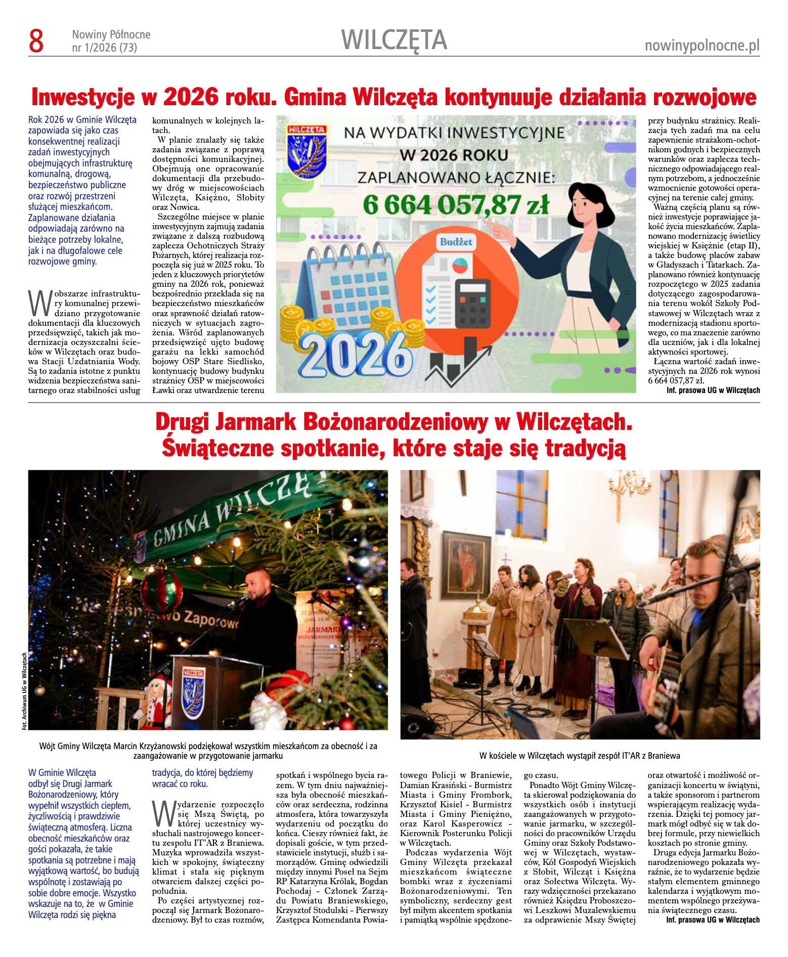 Nowiny Północne, 2026/01 - strona 8