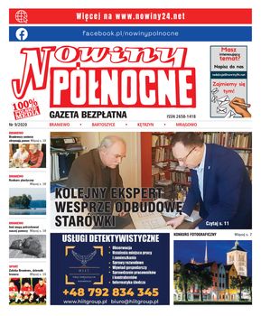 Nowiny Północne, 2020/09 - strona 1