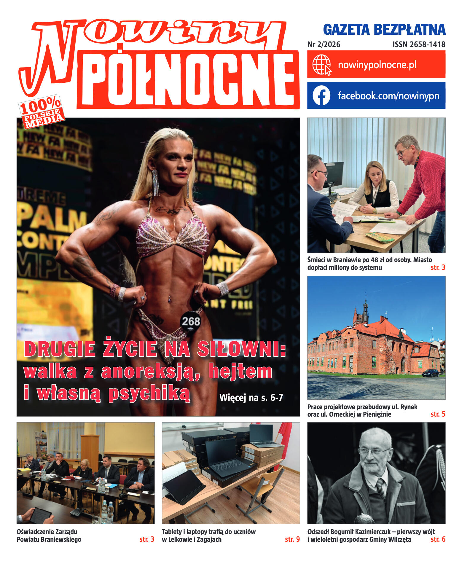 Nowiny Północne, 2026/02 - strona 1