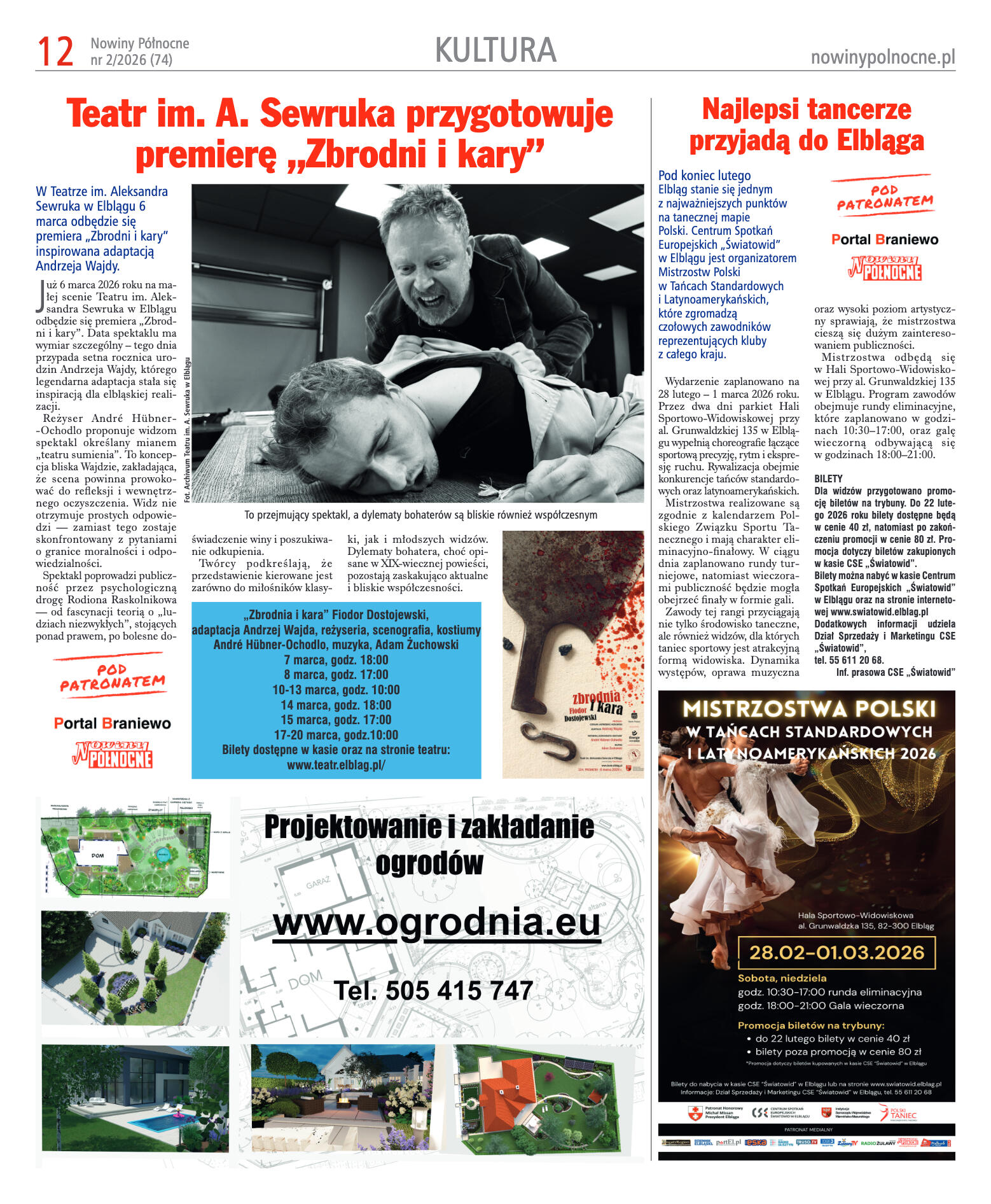 Nowiny Północne, 2026/02 - strona 12