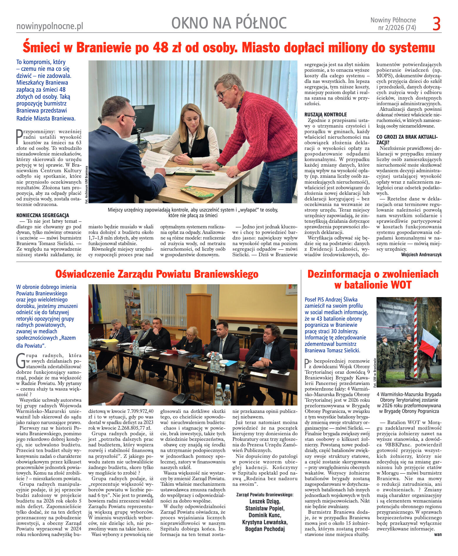 Nowiny Północne, 2026/02 - strona 3