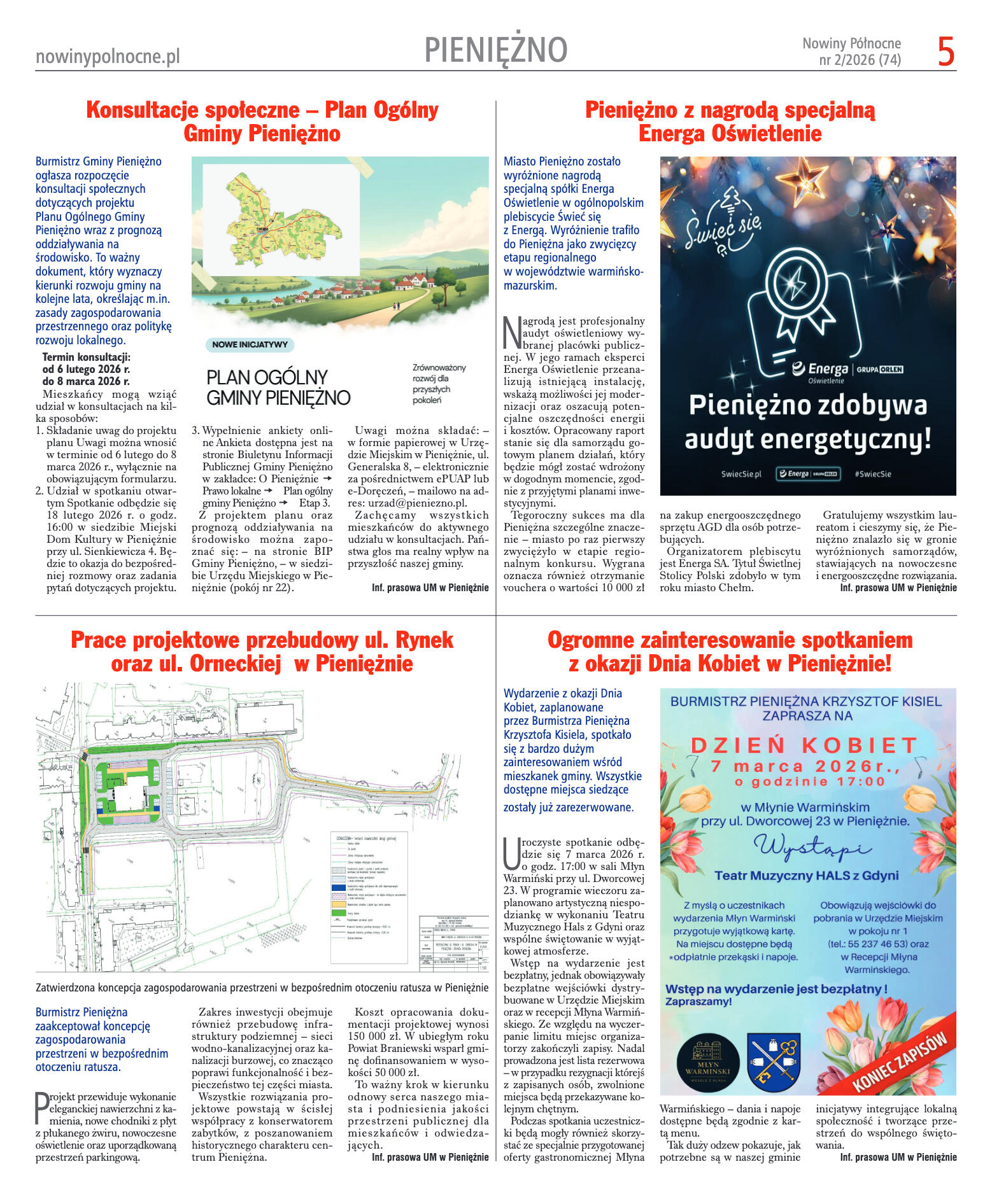 Nowiny Północne, 2026/02 - strona 5