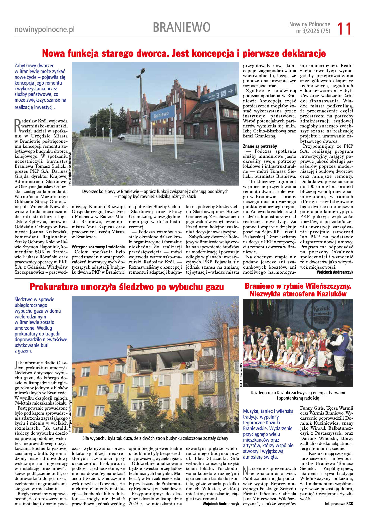 Nowiny Północne, 2026/03 - strona 11