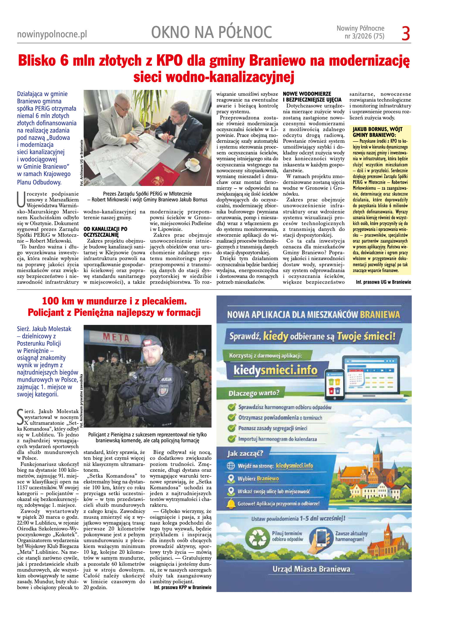 Nowiny Północne, 2026/03 - strona 3