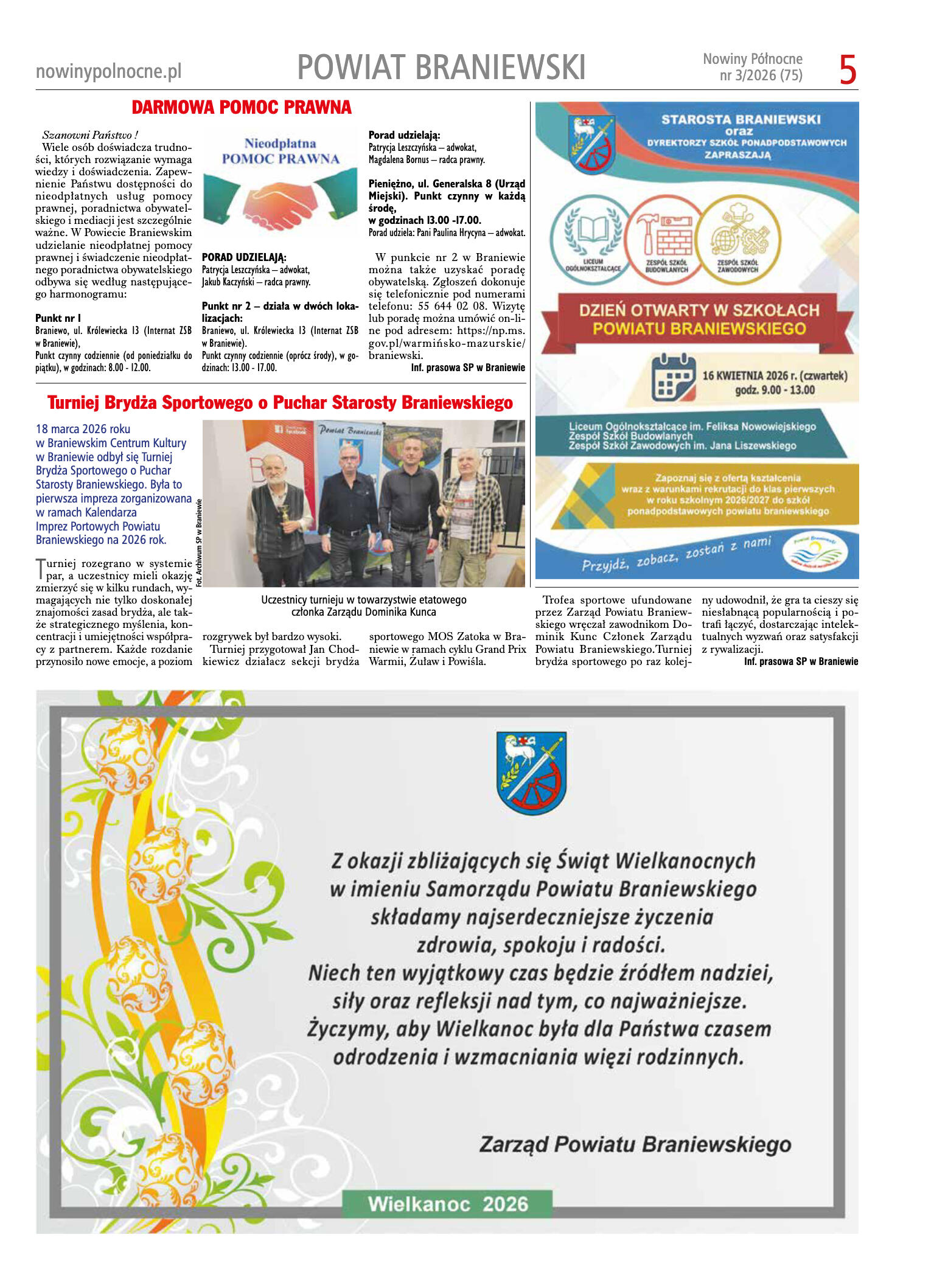 Nowiny Północne, 2026/03 - strona 5