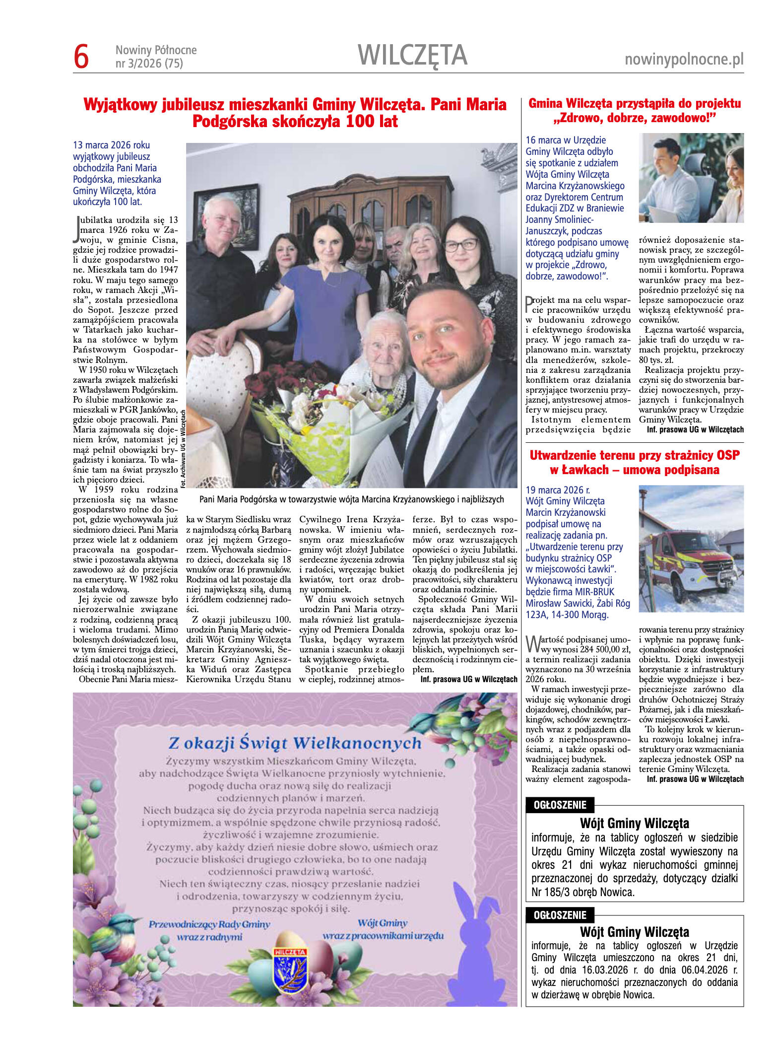 Nowiny Północne, 2026/03 - strona 6