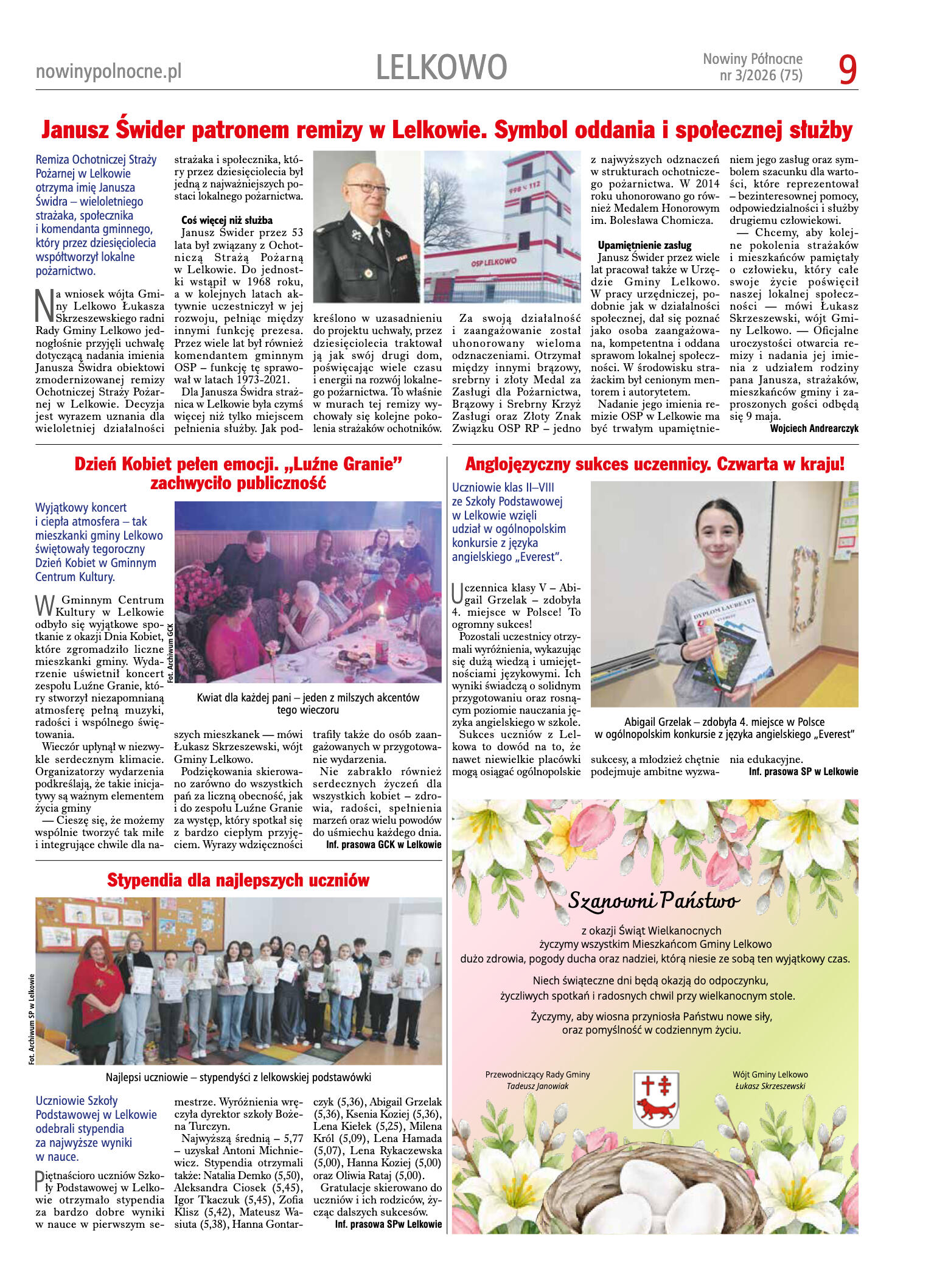 Nowiny Północne, 2026/03 - strona 9