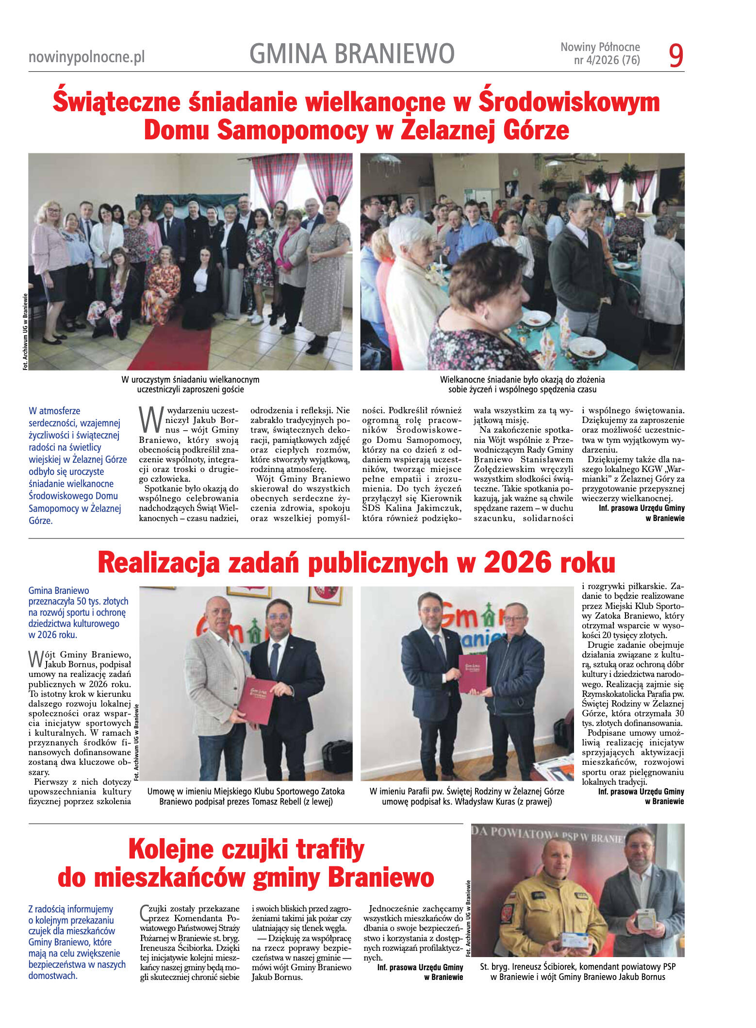 Nowiny Północne, 2026/04 - strona 9