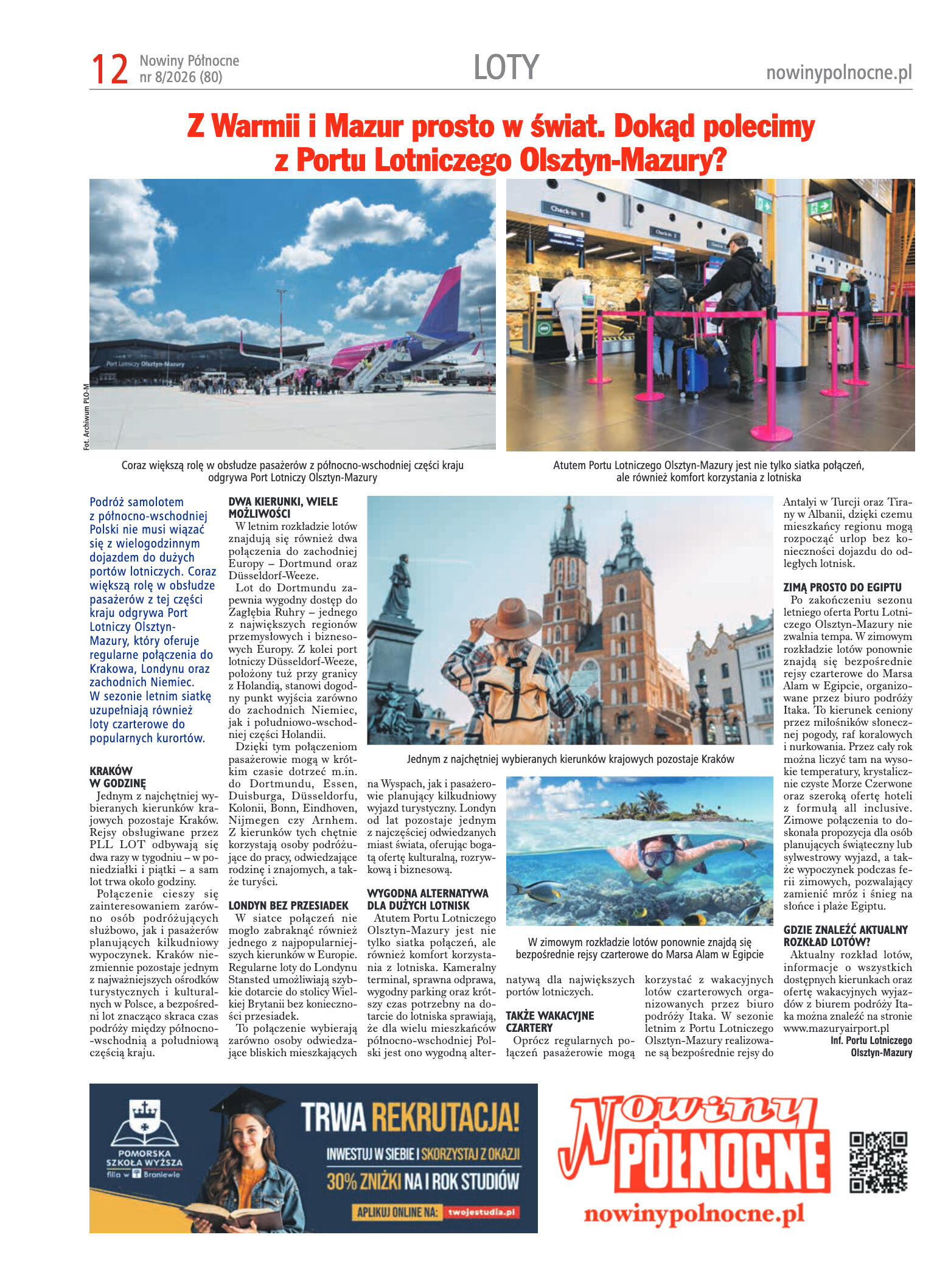 Nowiny Północne, 2026/08 - strona 12