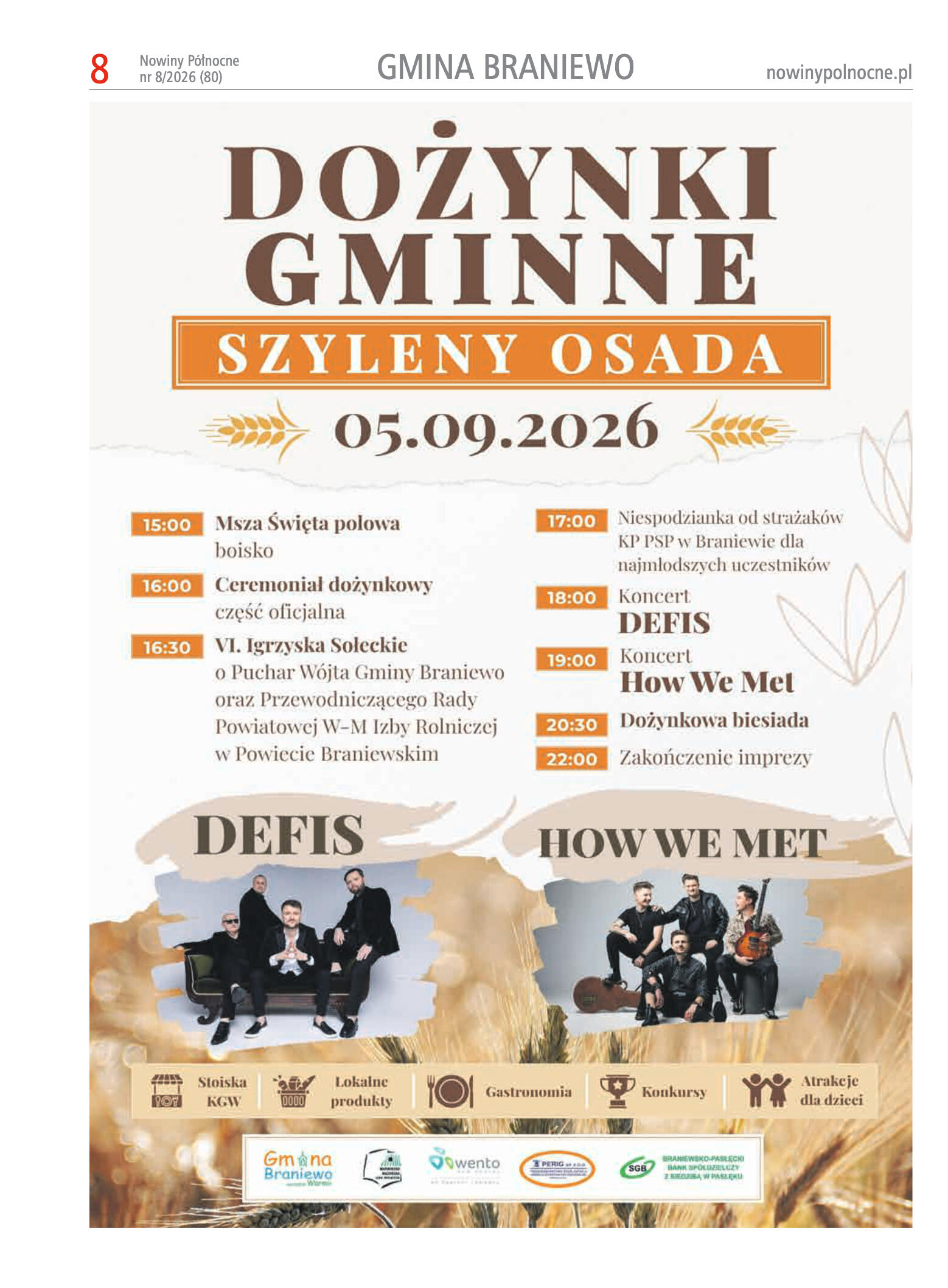 Nowiny Północne, 2026/08 - strona 8