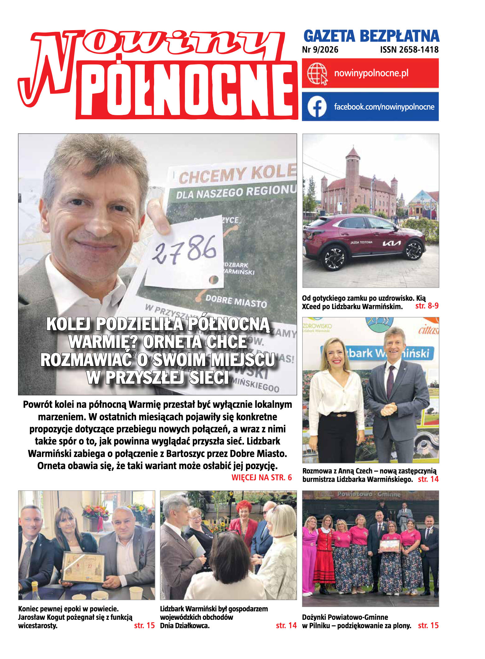 Nowiny Północne, 2026/09 – Lidzbark Warmiński - strona 1