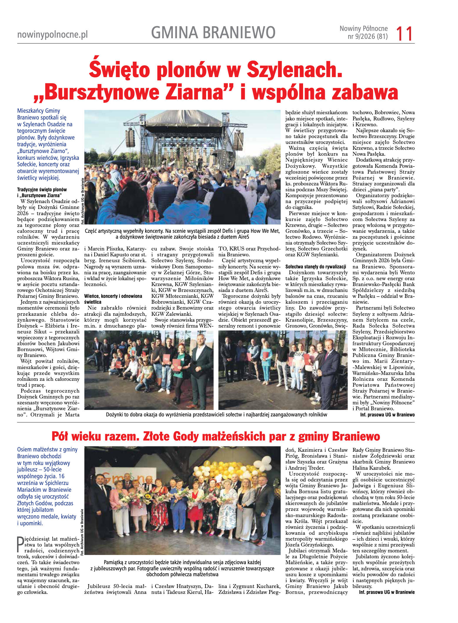 Nowiny Północne, 2026/09 – Lidzbark Warmiński - strona 11