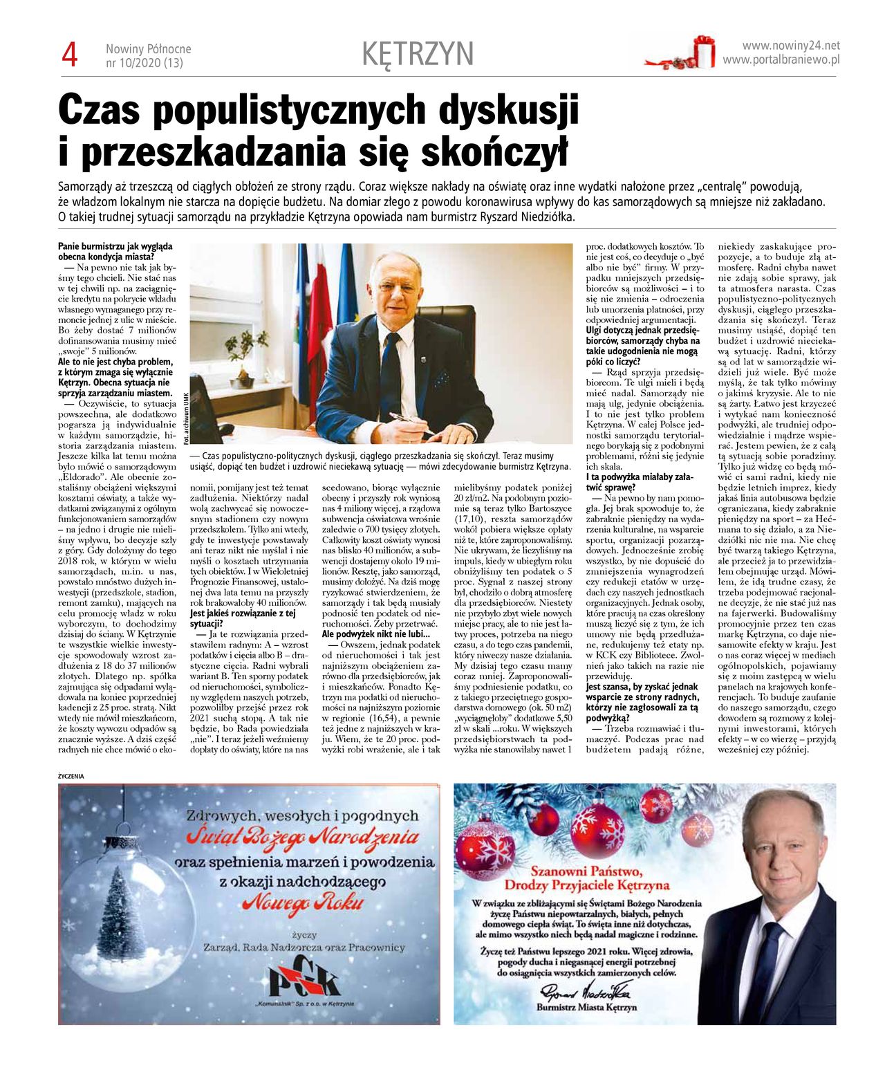 Nowiny Północne, 2020/10 - strona 4