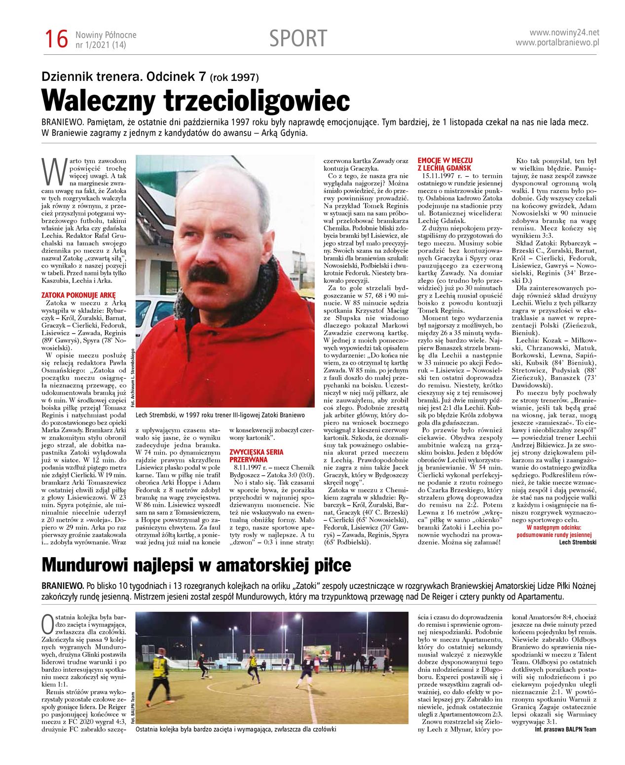 Nowiny Północne, 2021/01 - strona 16