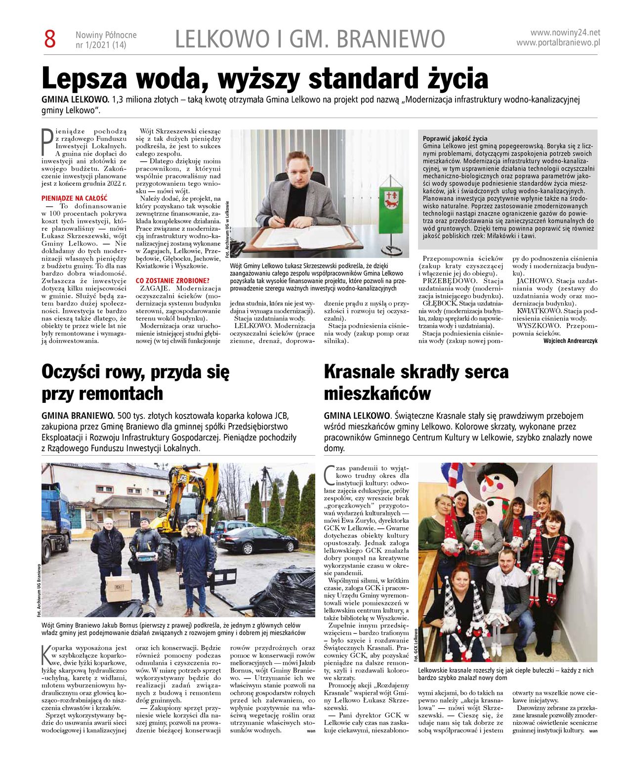 Nowiny Północne, 2021/01 - strona 8